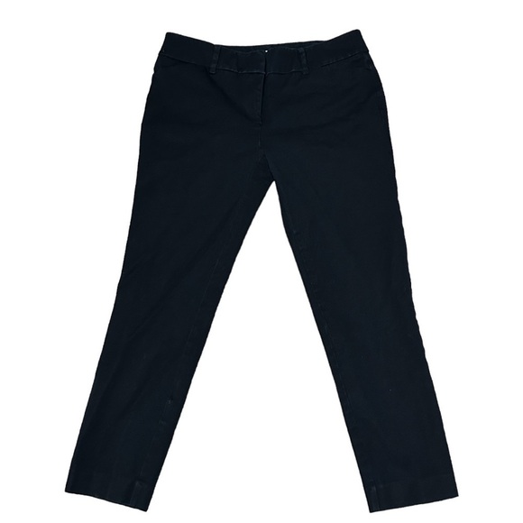 New York & Co Skinny Ankle Pants in Black Size 6 - Picture 1 of 3